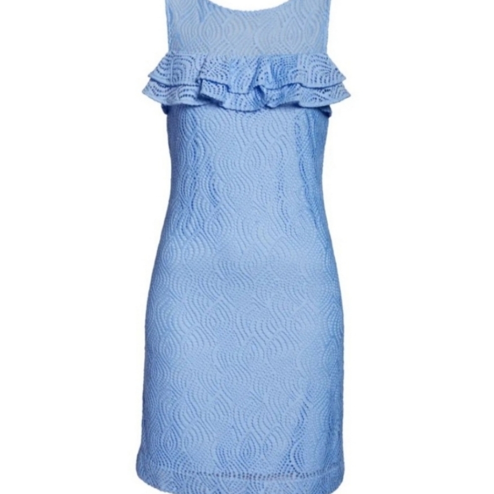 Lilly Pulitzer Lace Periwinkle Shift Dress